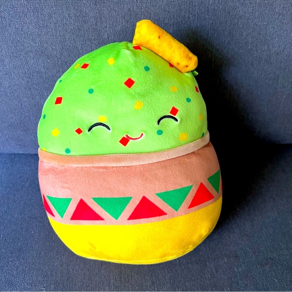 Toys Gideon Green Guacamole And Tortilla Chip Squishmallow Poshmark